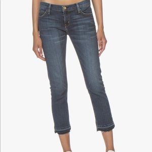 Current Elliot Cropped Straight Raw Hem Jeans 29